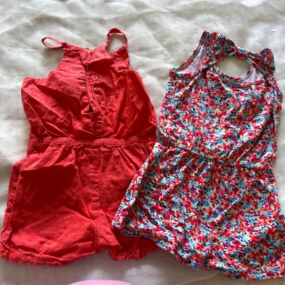 Bundle rompers size 3 Picapino & Isaac Mizrahi
